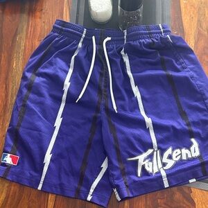 FULLSEND raptor shorts, size large. Like new